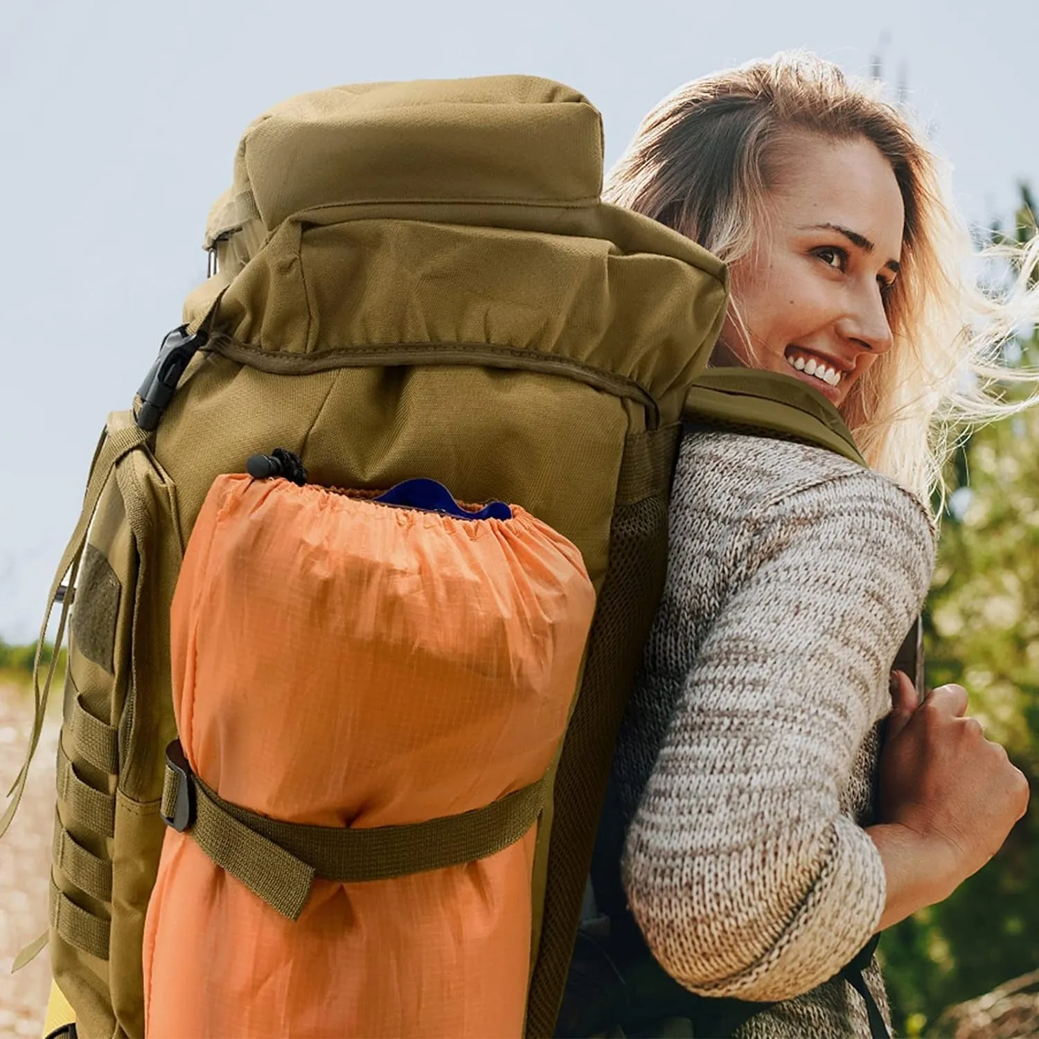 75L Hiking Backpack Camping Outdoor Trekking