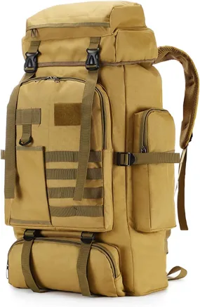 75L Hiking Backpack Camping Outdoor Trekking