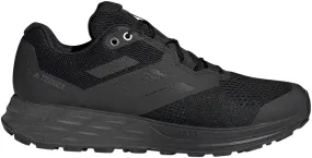 adidas Mens Terrex Two Flow Trail Running Sneakers Shoes - Black - Size 9.5 M