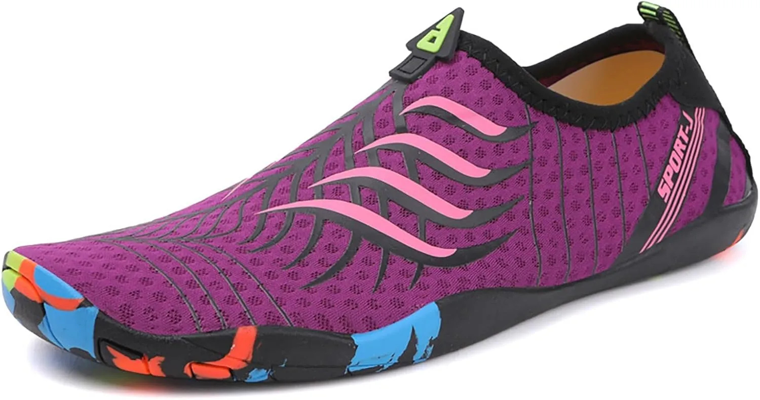 Barefoot Swim Shoes Men Women Quick Dry Aqua Water Shoes Beach Pool Surf Hiking Kayaking Diving Yoga Outdoor Sport Lightweight Design