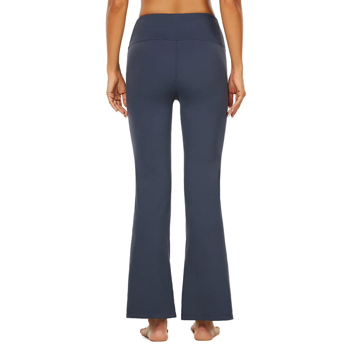 Classic Revival Flared Pants Boot Cut Legging Blue