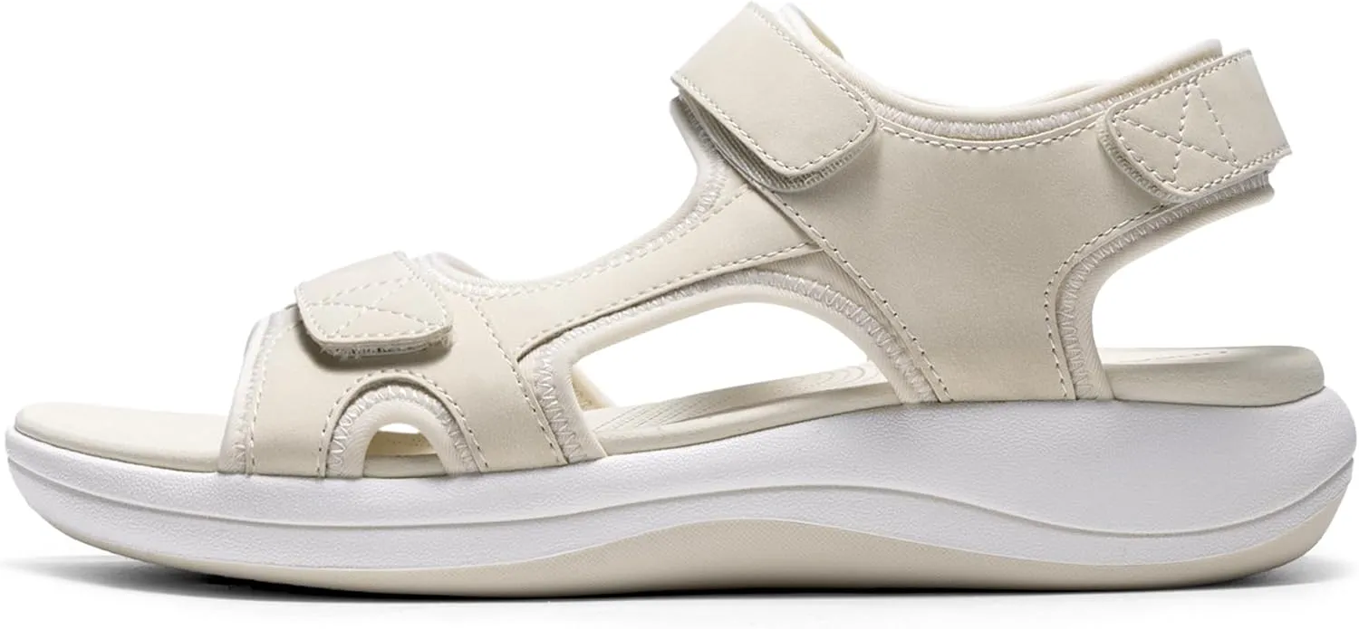 DREAM PAIRS Women's Sandals Open Toe Lightweight Summer Shoes Walking Casual Outdoor