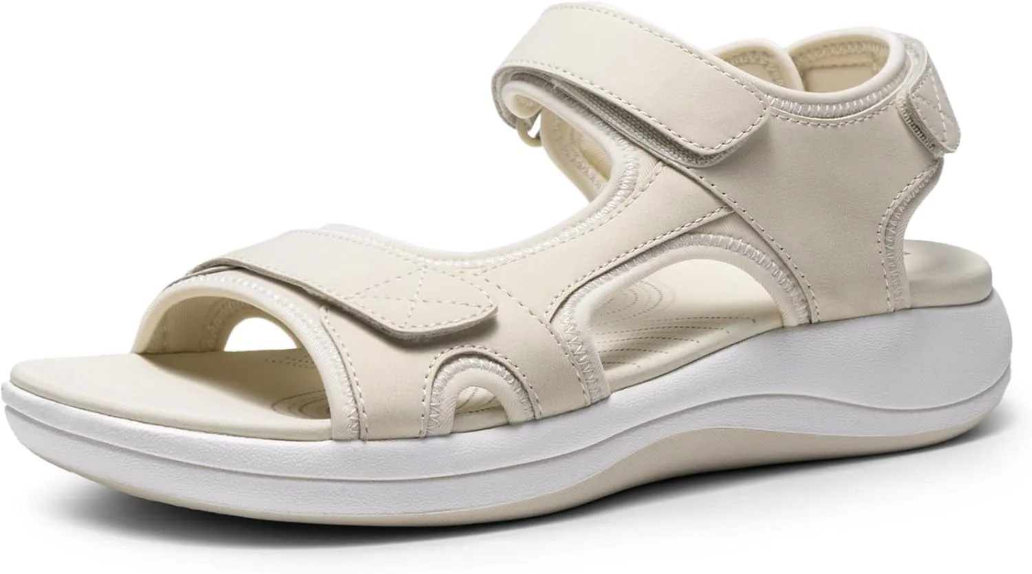 DREAM PAIRS Women's Sandals Open Toe Lightweight Summer Shoes Walking Casual Outdoor