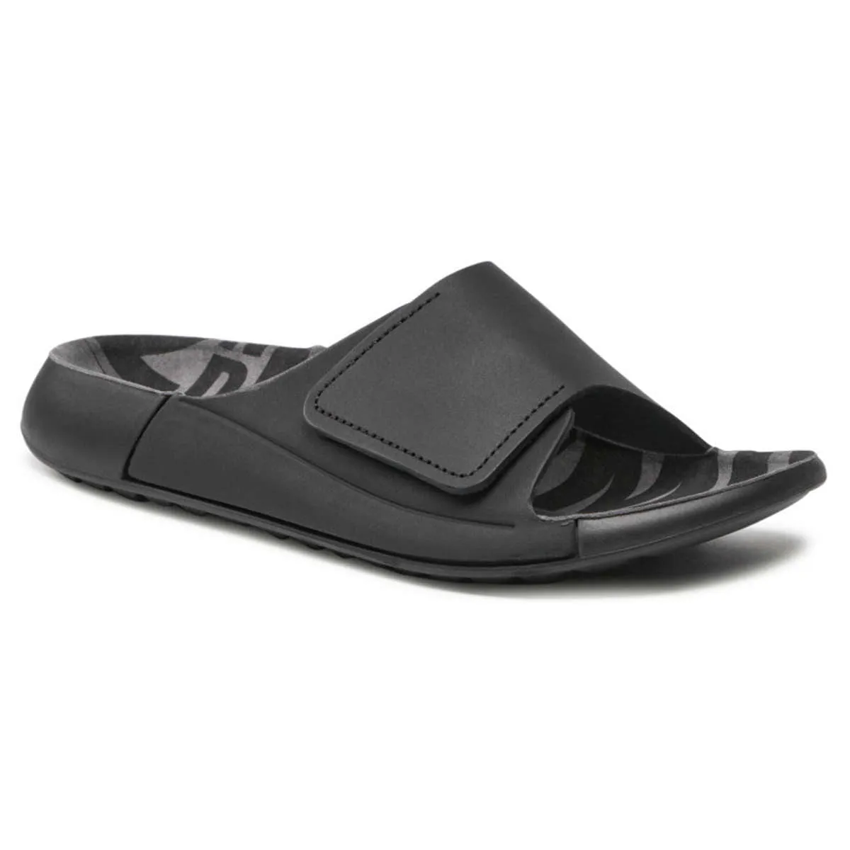 Ecco Cozmo Soft Full Grain Leather Women's Slide Sandals