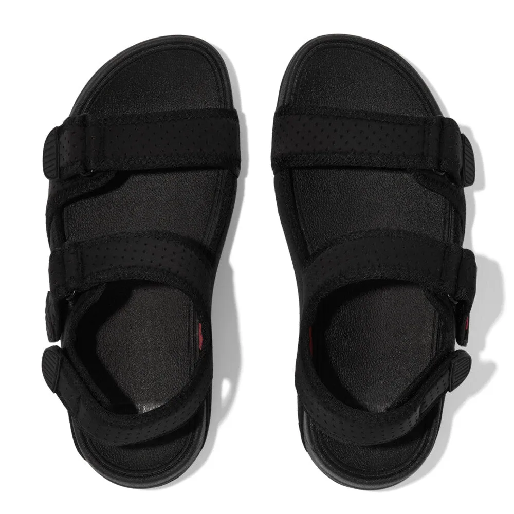 GOGH MOC Men's Water-resistant Perf Neoprene Back-Strap Sandals