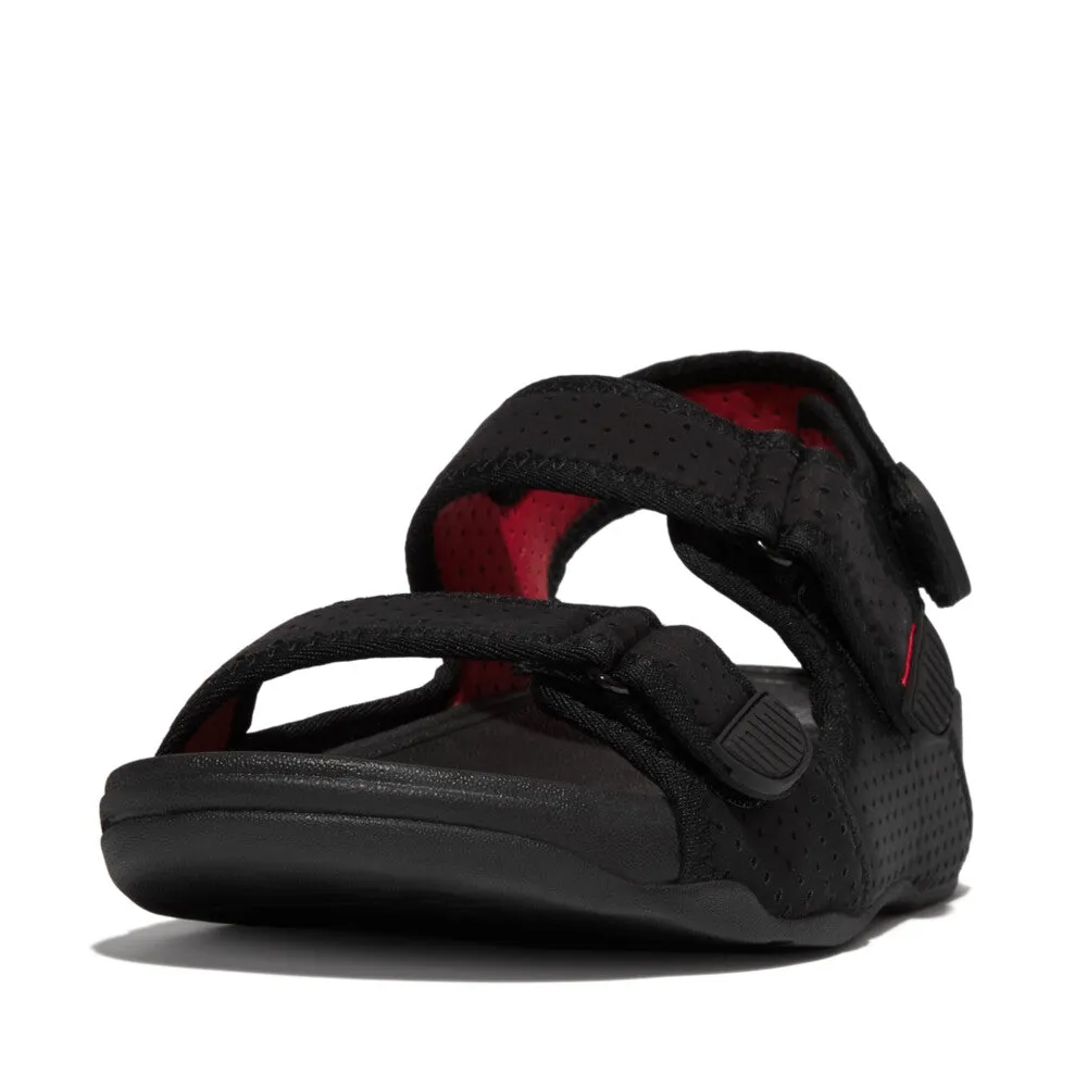 GOGH MOC Men's Water-resistant Perf Neoprene Back-Strap Sandals