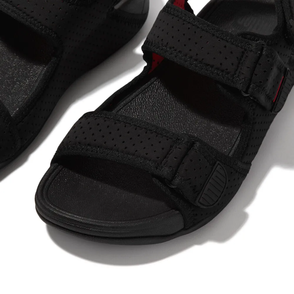 GOGH MOC Men's Water-resistant Perf Neoprene Back-Strap Sandals