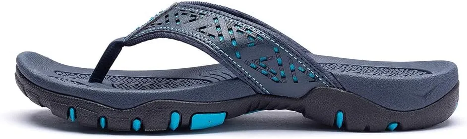 GUBARUN Mens Sport Flip Flops Comfort Casual Thong Sandals Outdoor