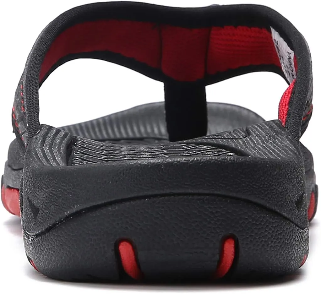 GUBARUN Mens Sport Flip Flops Comfort Casual Thong Sandals Outdoor