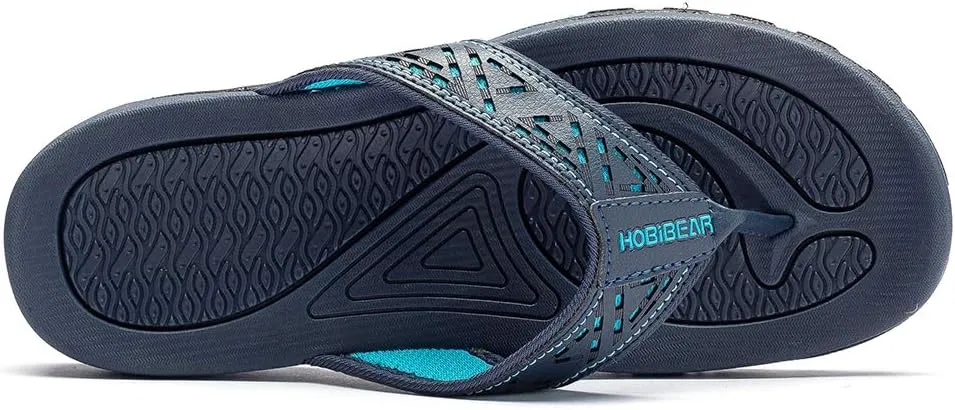 GUBARUN Mens Sport Flip Flops Comfort Casual Thong Sandals Outdoor