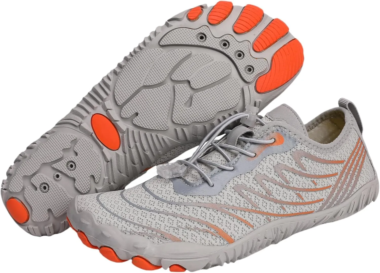 Hike Barefoot Shoes for Women Men Wide Toe Box Breathable & Non-Slip Athletic Footwear Healthy Waterproof Trail Running Minimalist Zero Drop Outdoor Cross-Trainer Fashion Sneakers