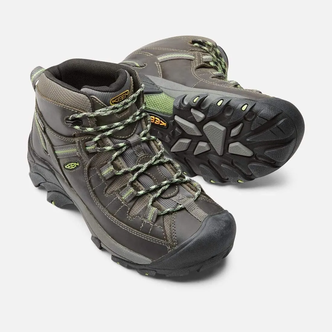 Keen Women's Targhee II Mid Waterproof Hiking Boots- Raven/ Opaline