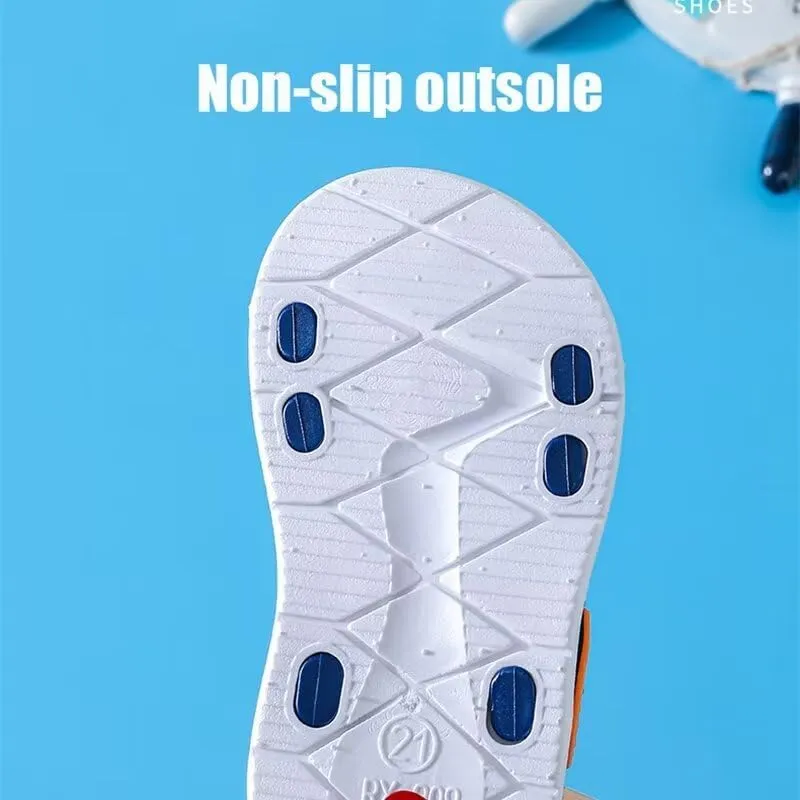 Kid Boys Non Slip Sport Sandals for Outdoor Walking