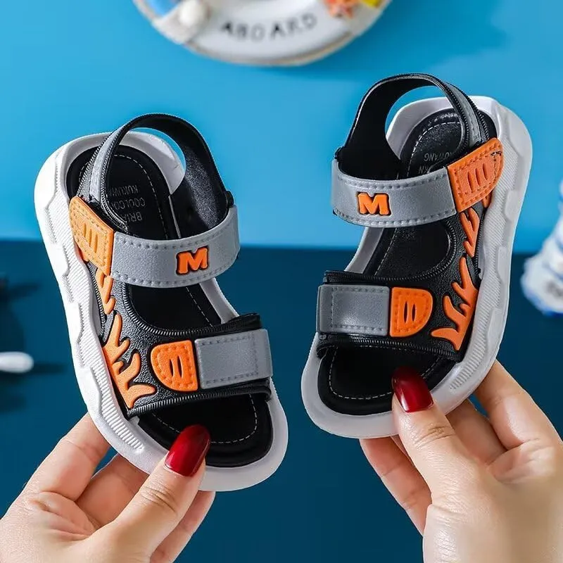 Kid Boys Non Slip Sport Sandals for Outdoor Walking