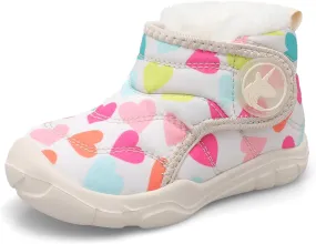 LeIsfIt Toddler Boots Girls Boys Winter Boots Cozy Fleece Snow Boots Indoor Outdoor Warm Shoes
