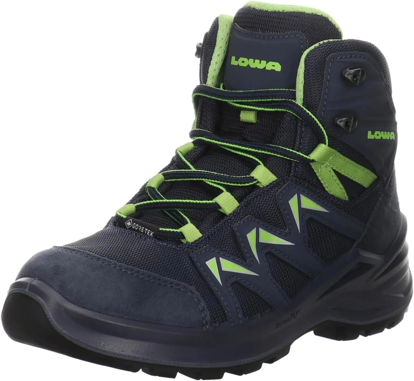 Lowa Boots Medium Innox Pro GTX Mid Junior, blue, 13 Little Kid