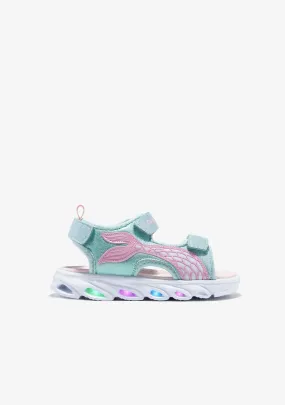 Mermaid  With Lights Sport Sandals
