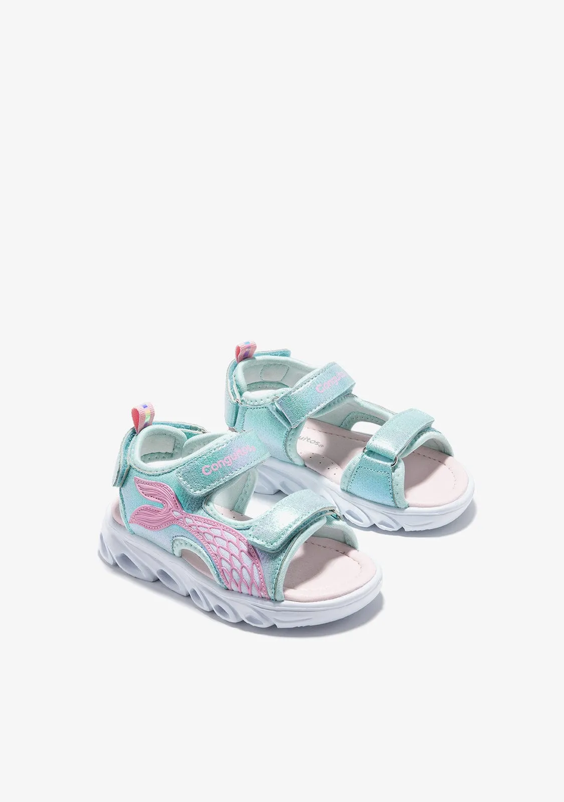 Mermaid  With Lights Sport Sandals