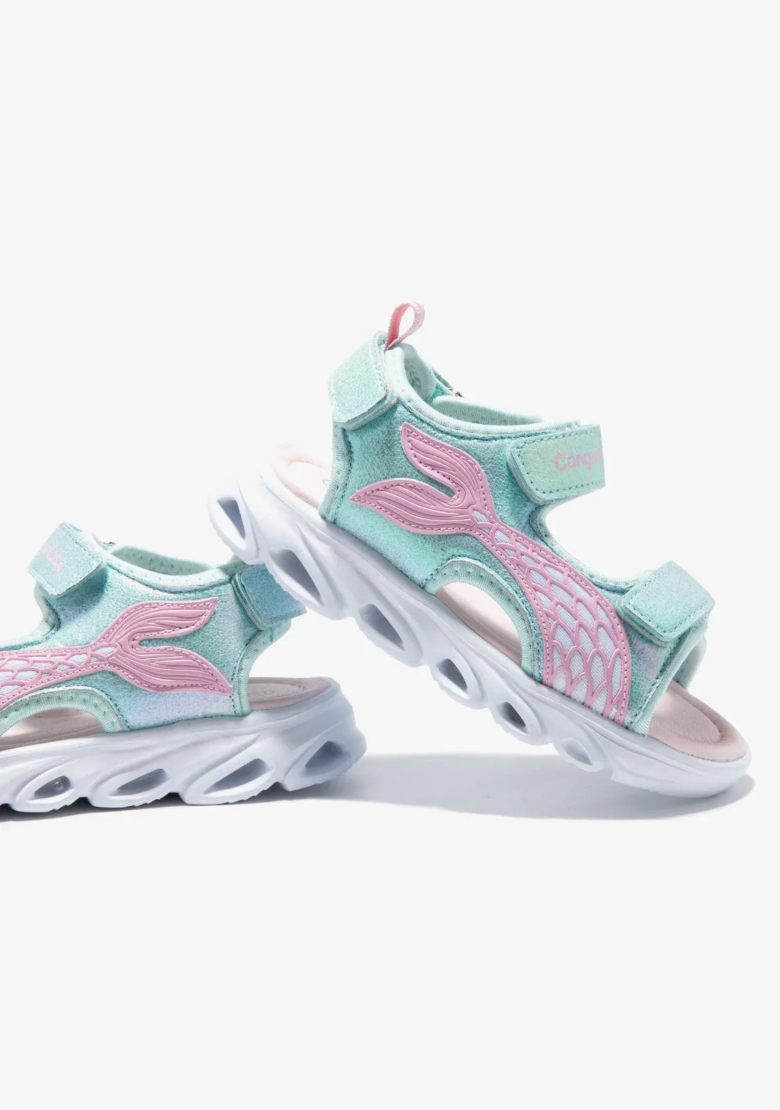 Mermaid  With Lights Sport Sandals