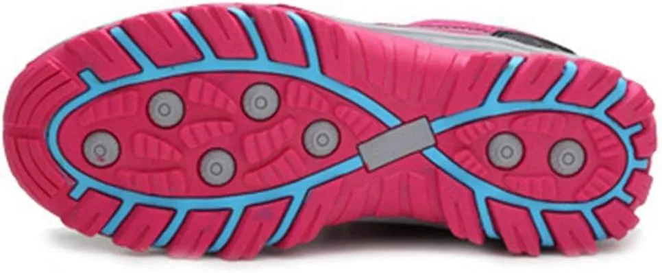 MIOKE Women's Casual Hiking Boots Running Trail Hiker Waterproof Non-Slip Outdoor High-top Climbing Shoes