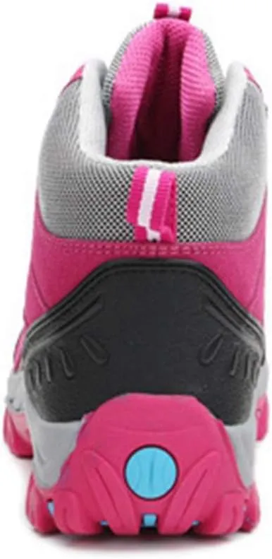 MIOKE Women's Casual Hiking Boots Running Trail Hiker Waterproof Non-Slip Outdoor High-top Climbing Shoes