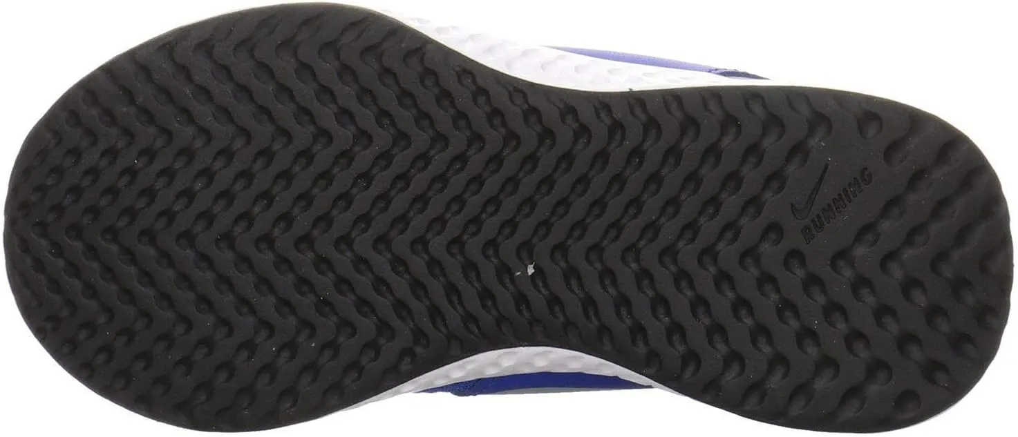 Nike Boy's Revolution 5 (Little Kid) Game Royal/Light Smoke Grey/White
