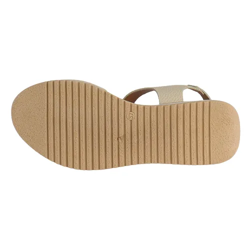 Oh! My Sandals- Wedge Sandals - 5411 - Beige