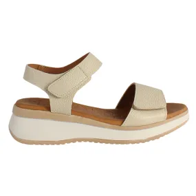 Oh! My Sandals- Wedge Sandals - 5411 - Beige