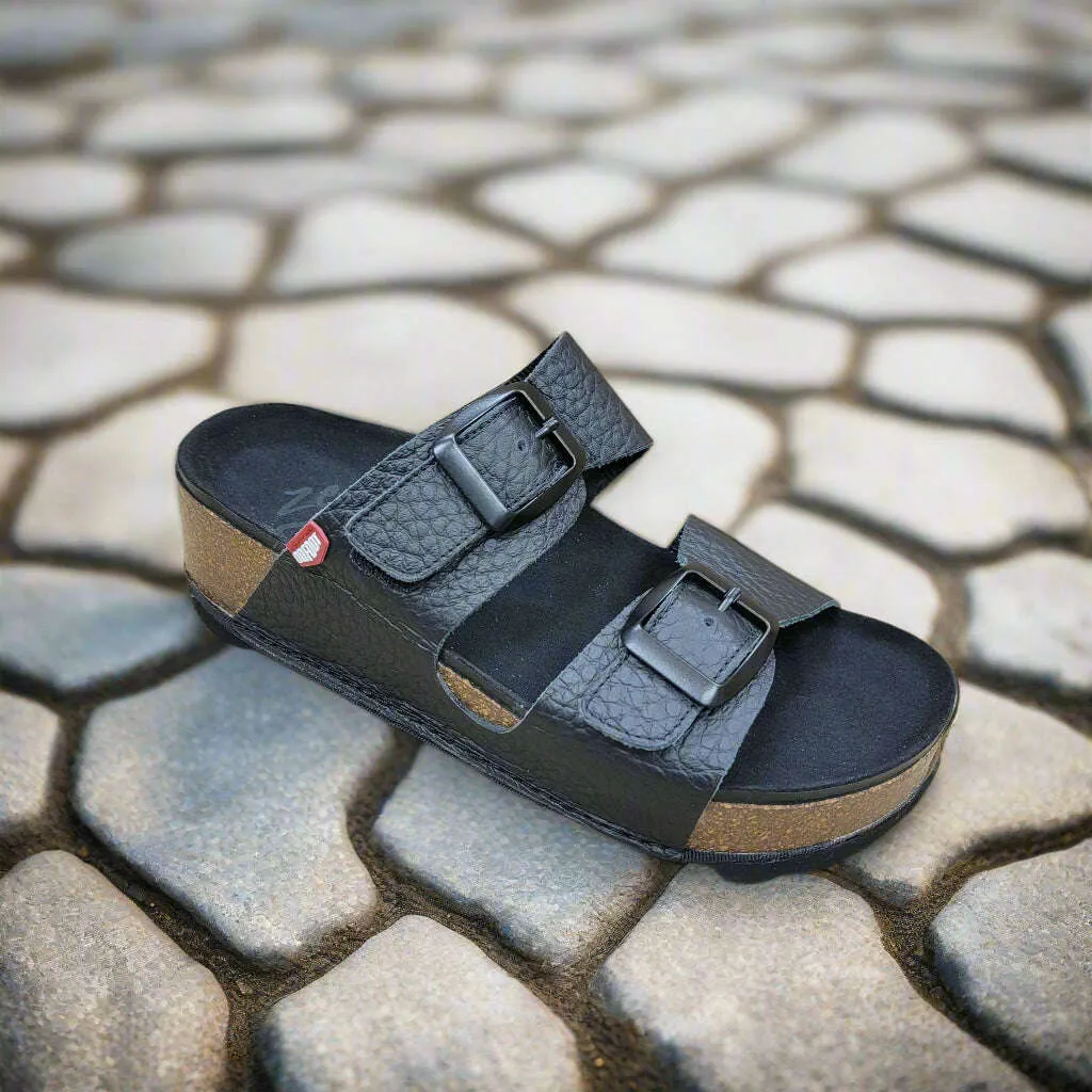ON FOOT - Naoshima in Black Leather