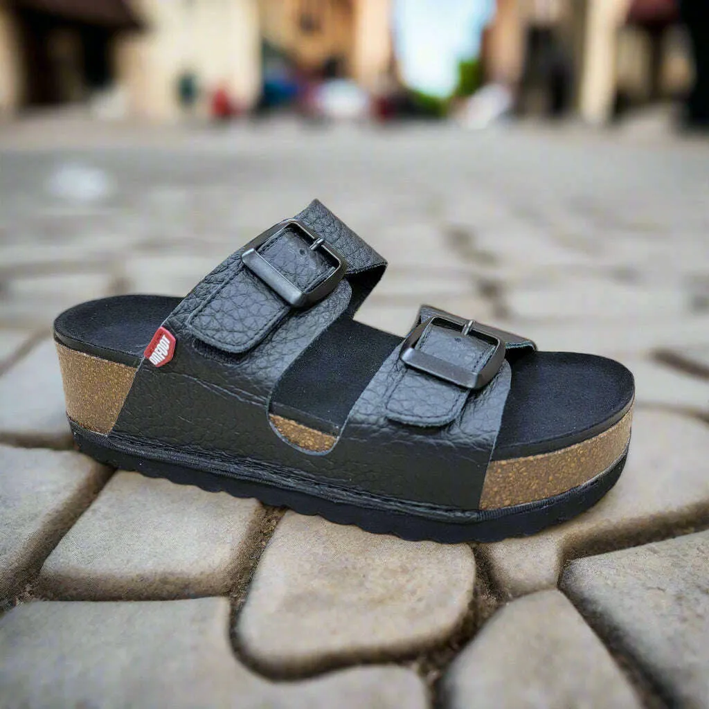 ON FOOT - Naoshima in Black Leather
