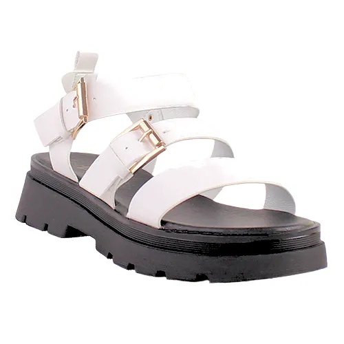 Una Healy Ladies Sandals - Something - White