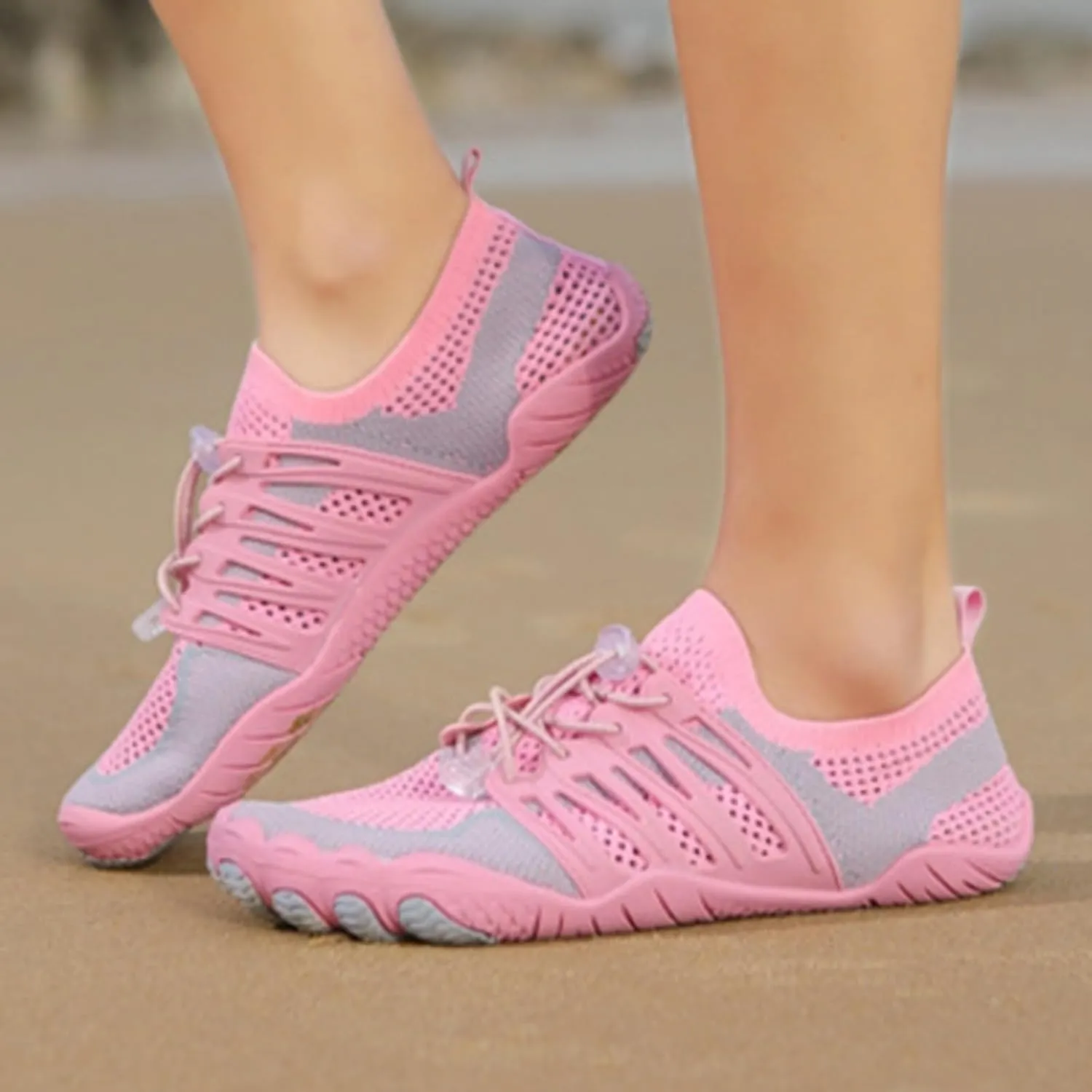 Wading Shoes for Women Men Barefoot Quick-Dry Water Shoes Diving Swimming Sand Volleyball Non Slip Summer Outdoor Hiking Shoe for Men Women Comfy Indoor Fitness Boxing Shoe