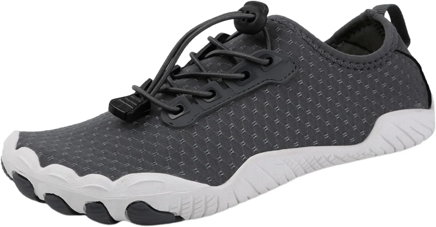 Water Shoes for Women Men Barefoot Shoes Non Slip Water Socks Wading Diving Swim Shoe Sand Socks for Beach Volleyball Summer Slip on Hiking Rock Climbing Shoe Indoor Fitness Yoga Footwear