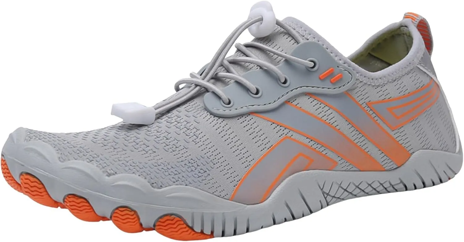 Water Shoes for Women Men Barefoot Shoes Non Slip Water Socks Wading Diving Swim Shoe Sand Socks for Beach Volleyball Summer Slip on Hiking Rock Climbing Shoe Indoor Fitness Yoga Footwear