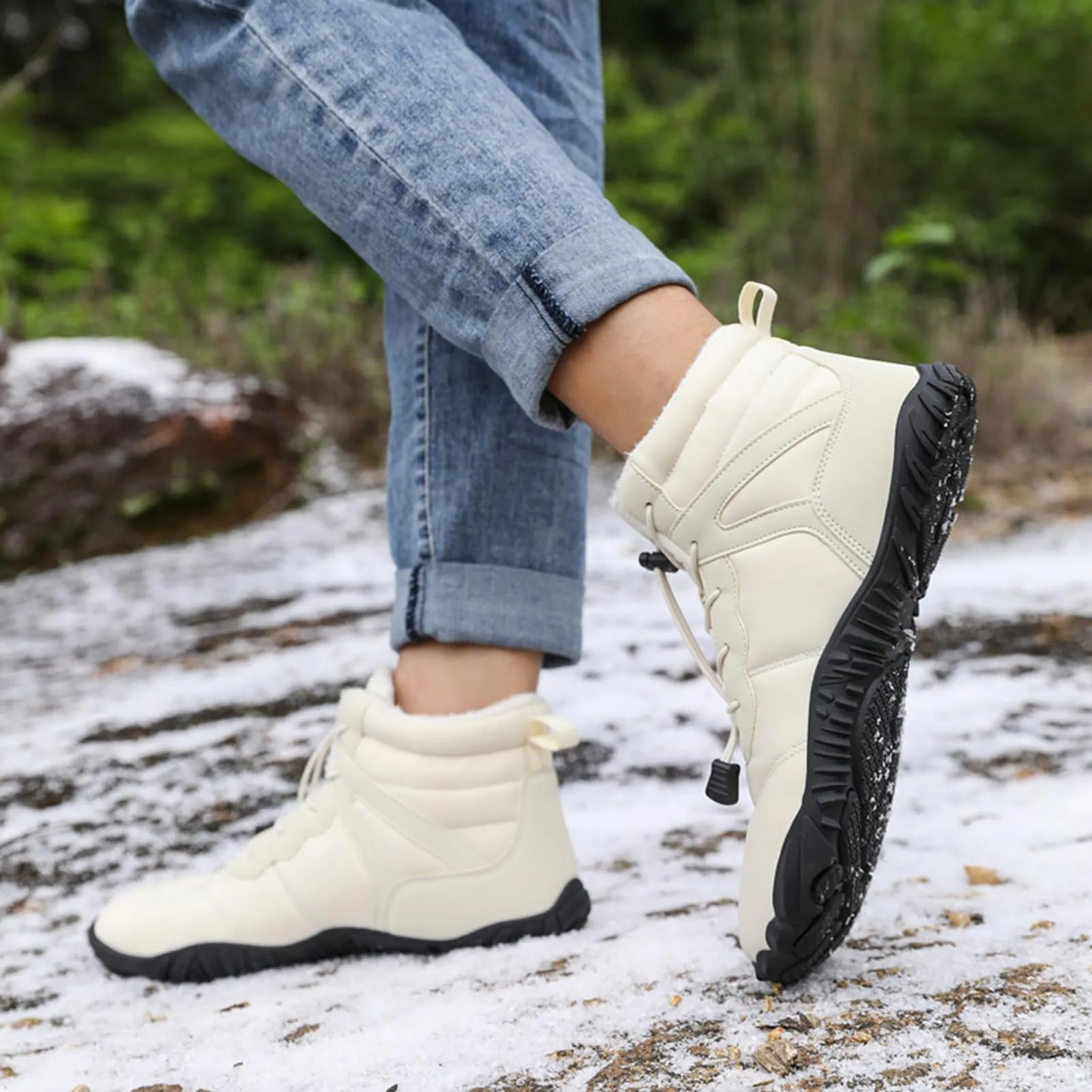 Winter Snow Boots Waterproof Lightweight Warm Non Slip Hiking Boots