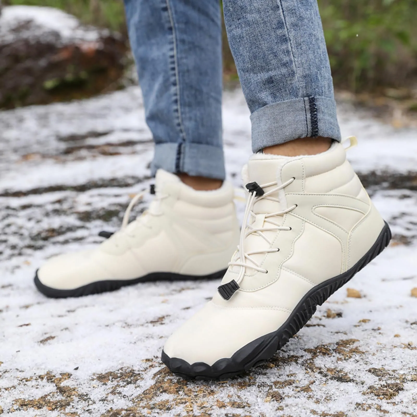Winter Snow Boots Waterproof Lightweight Warm Non Slip Hiking Boots
