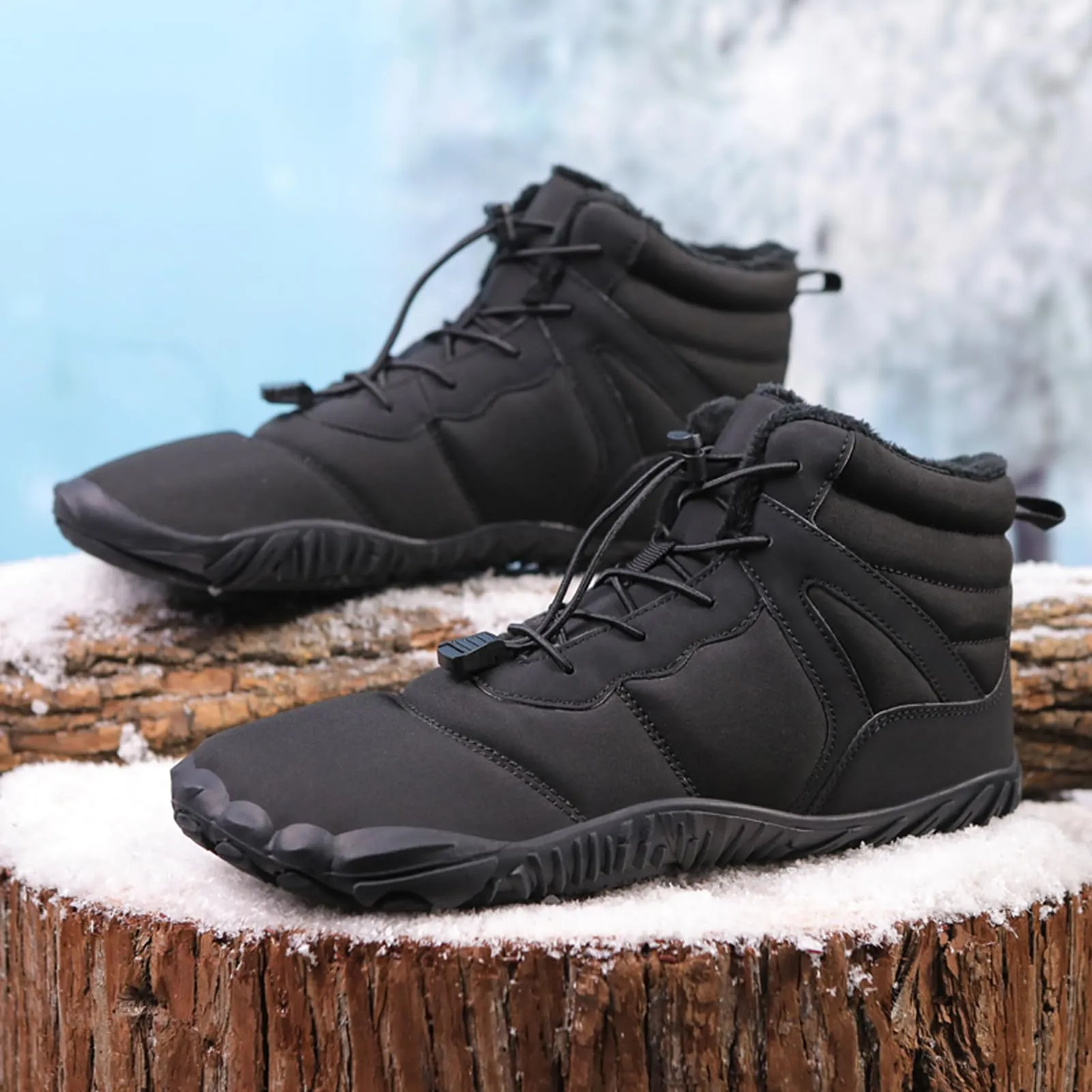 Winter Snow Boots Waterproof Lightweight Warm Non Slip Hiking Boots