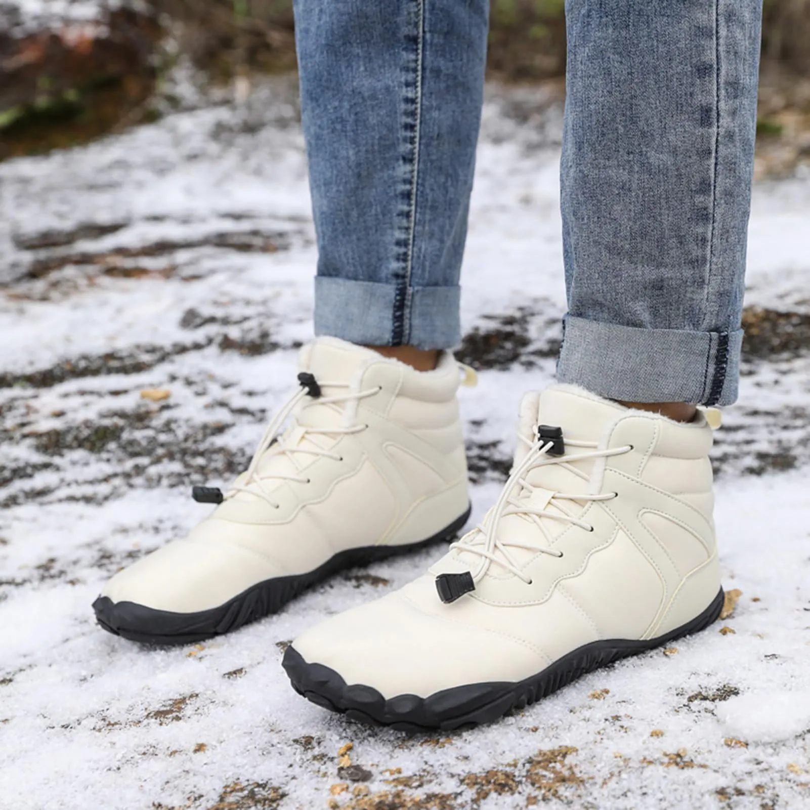 Winter Snow Boots Waterproof Lightweight Warm Non Slip Hiking Boots