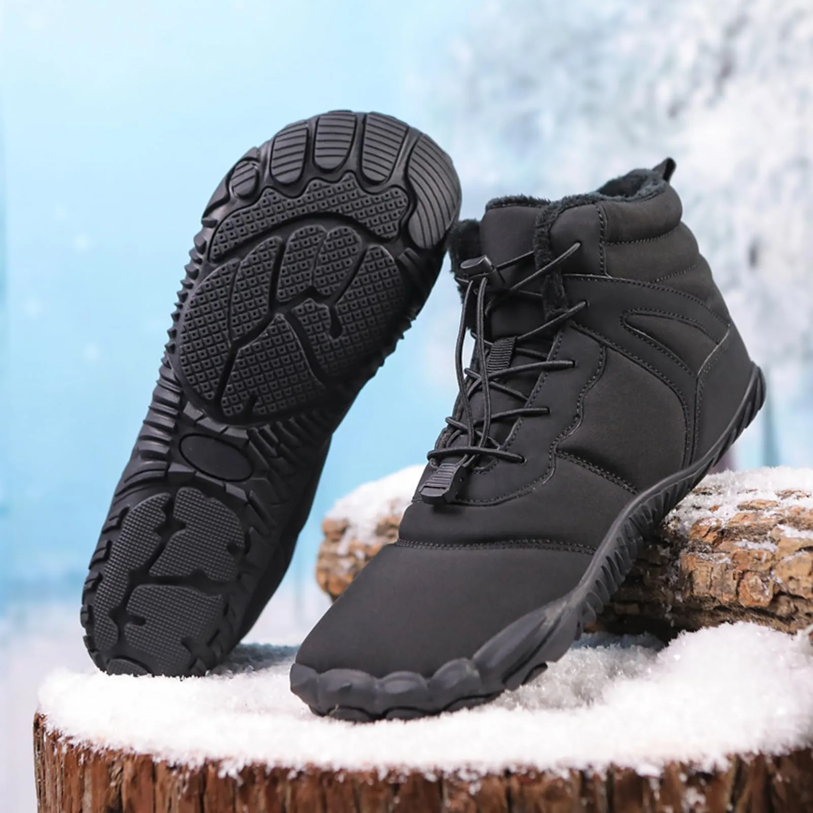 Winter Snow Boots Waterproof Lightweight Warm Non Slip Hiking Boots