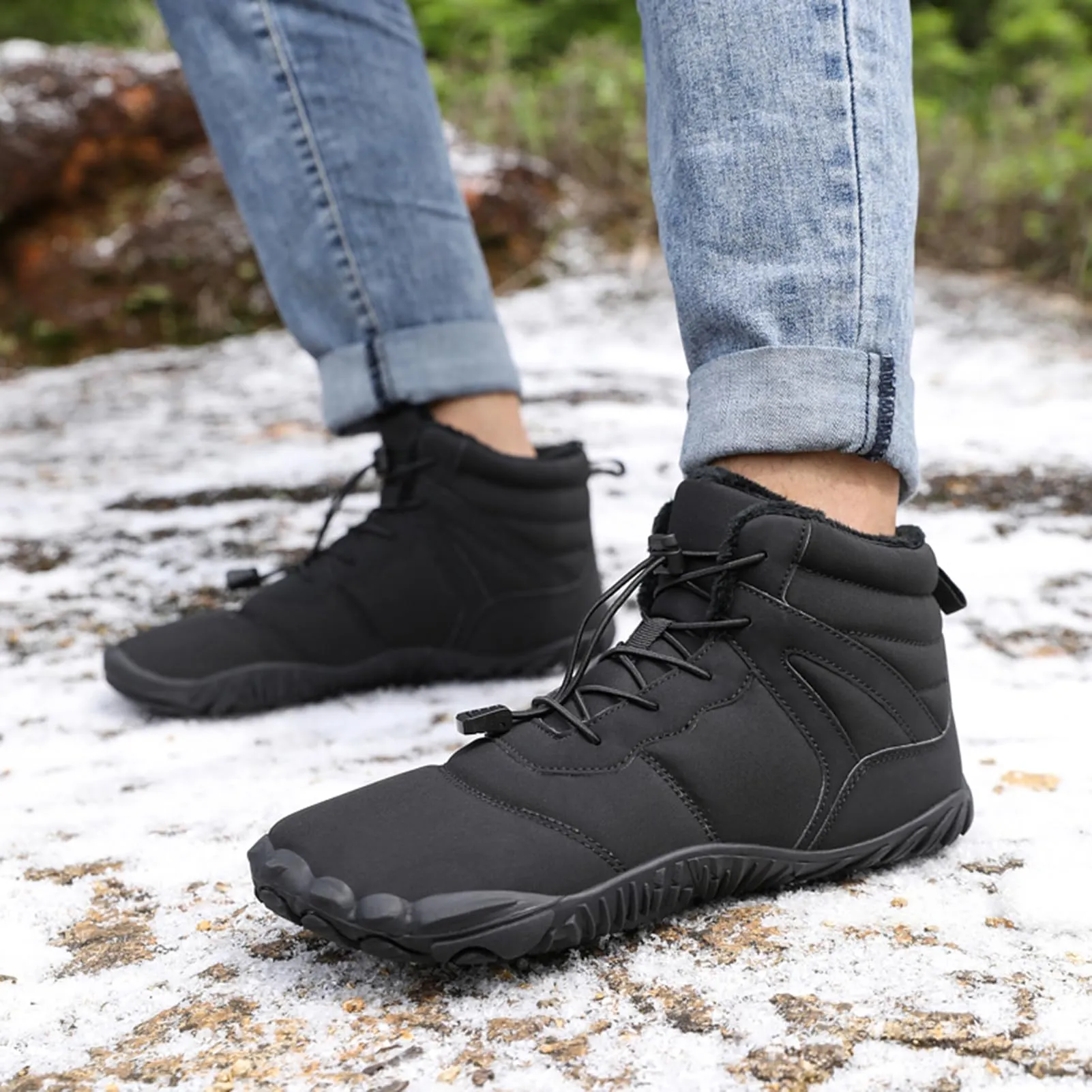 Winter Snow Boots Waterproof Lightweight Warm Non Slip Hiking Boots