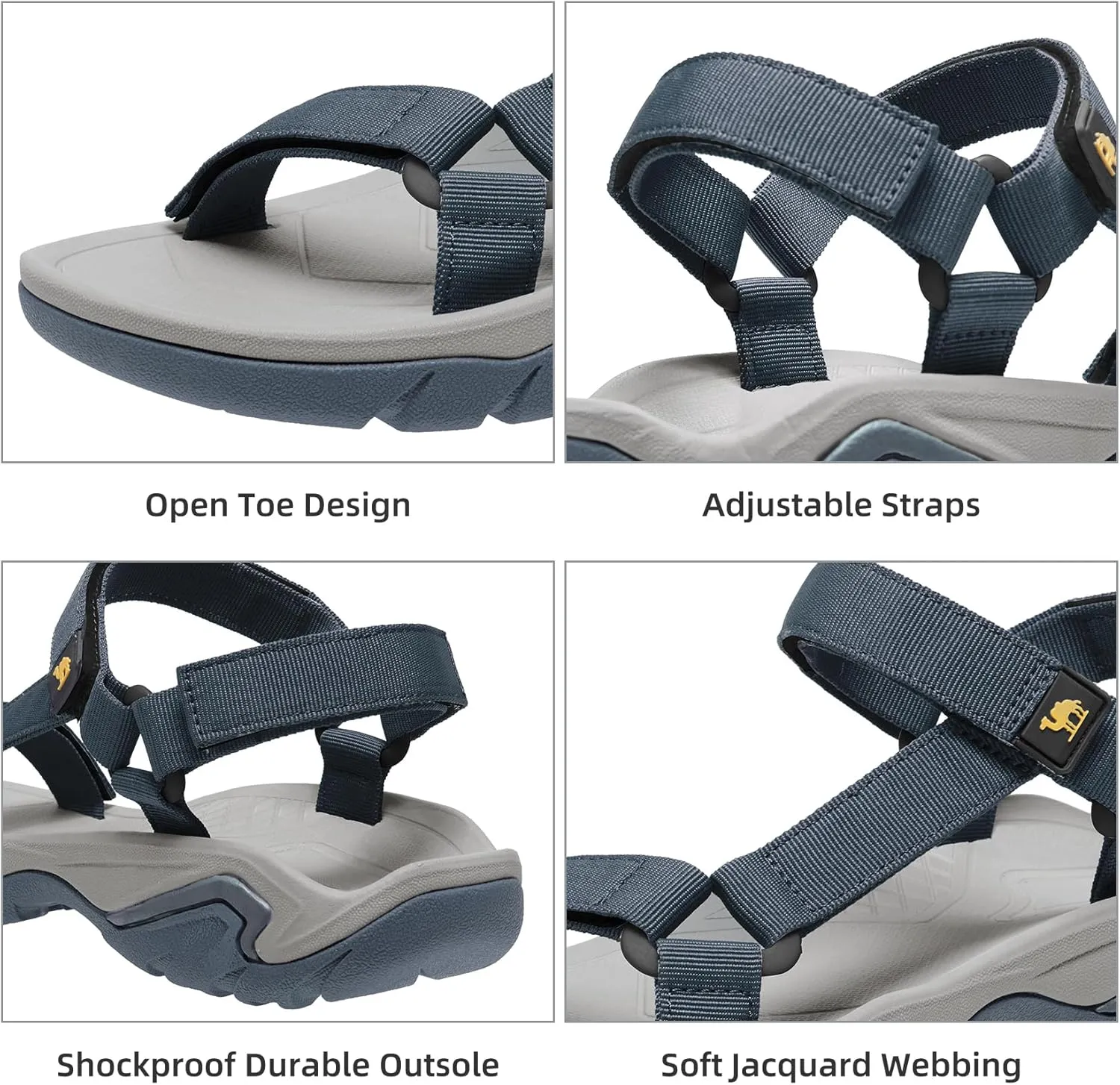 Women Athletic Sandal Fashion Casual Flat Beach Water Shoe for Outdoor Sport Walking Hiking