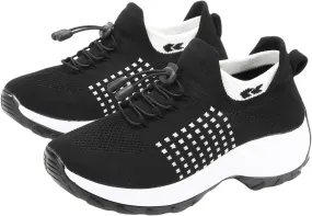 ZWRXW Comfort Wear Orthowear Shoes for Women Men,Arch Support Orthopedic Sneakers Stretch Comfortable Casual Athletic Sneakers Outdoor Lightweight Breathable Walk Shoes